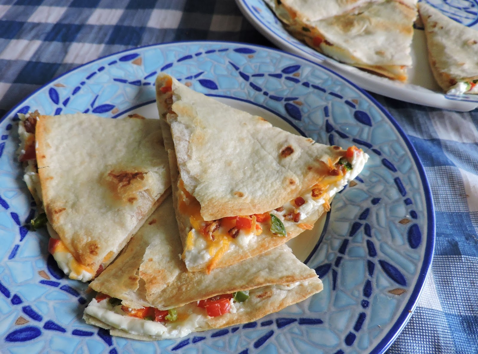Jalapeno Popper Quesadillas