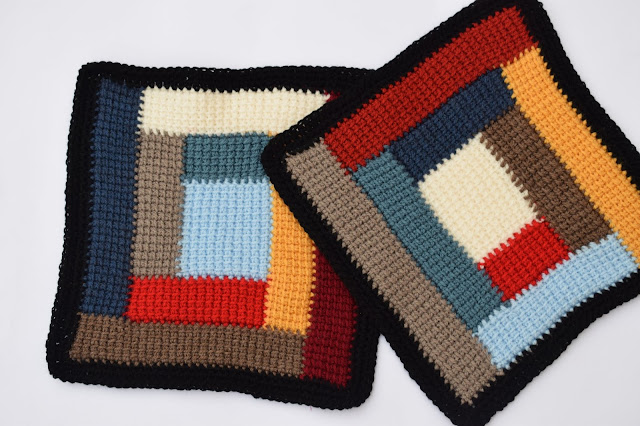 2 - Crochet Imagen Colcha de restos de lana a crochet y ganchillo por Majovel Crochet