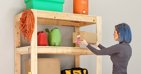 How to Build DIY Garage Storage Shelves for Under $60