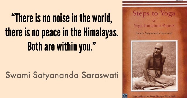 Steps to Yoga: Inspiring Book by Swami Satyananda 