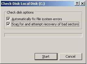 windows disk check windows disk check