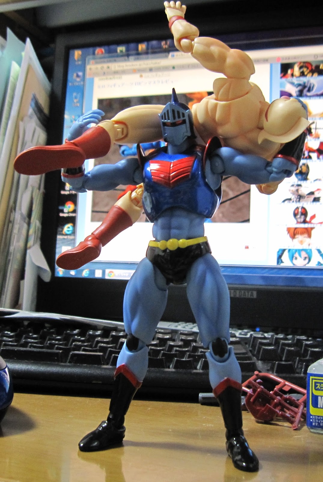 白toytoy タワーブリッジ S H Figuartsロビンマスク キン肉マン