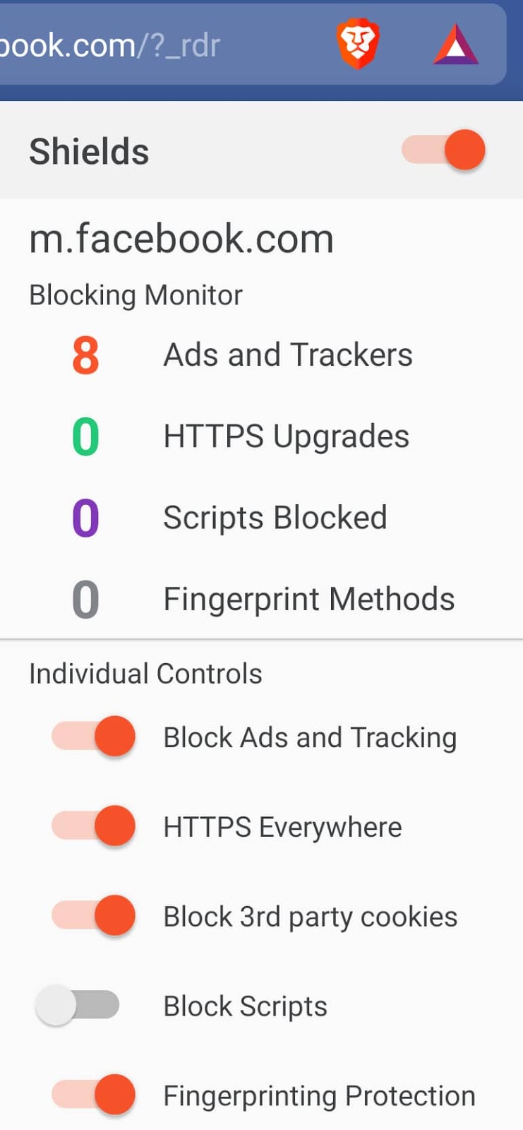 Brave browser features