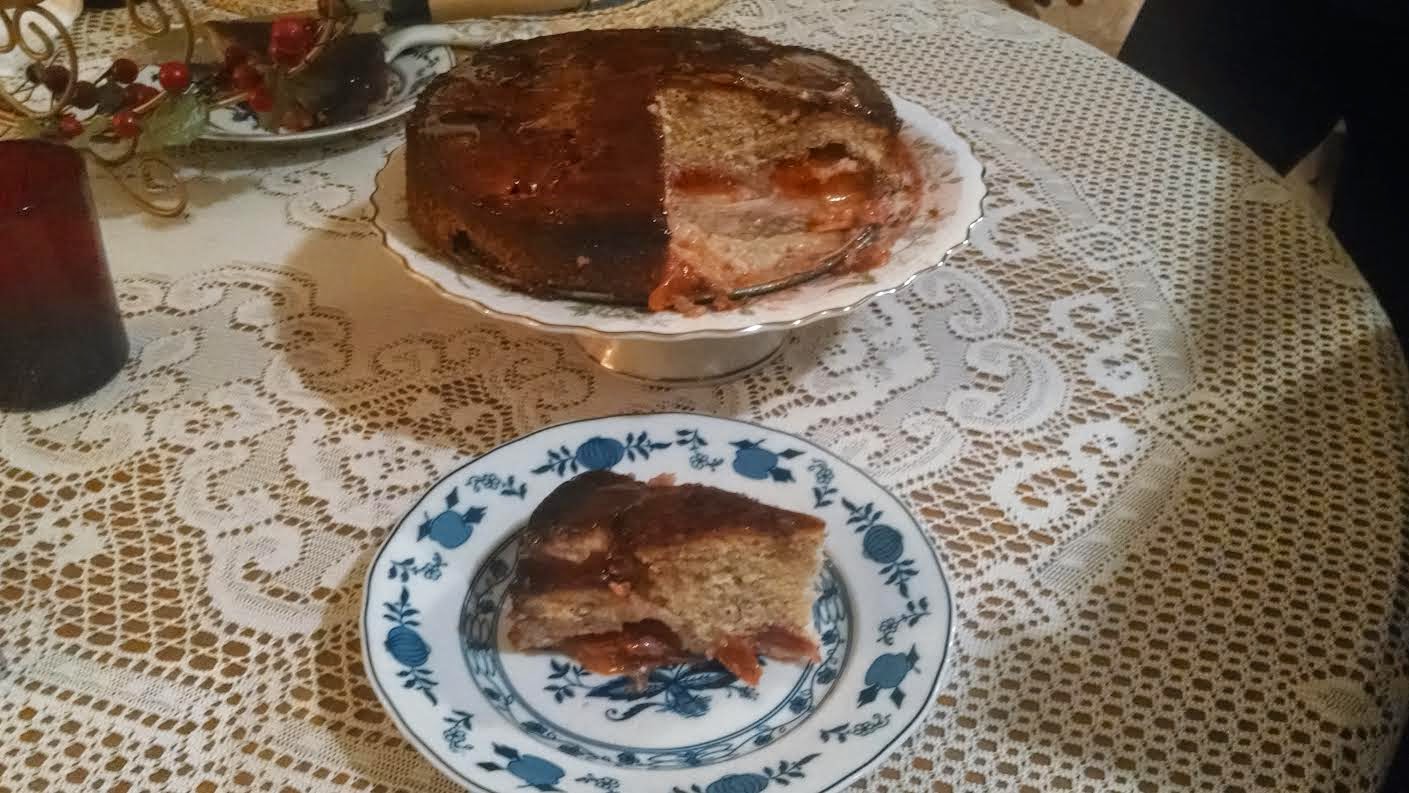Helen's Recipe Blog Quick Almond Plum Cake (Jacques Pepin)