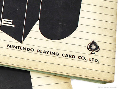 beforemario: Fifty year old Nintendo Playing Card sample book