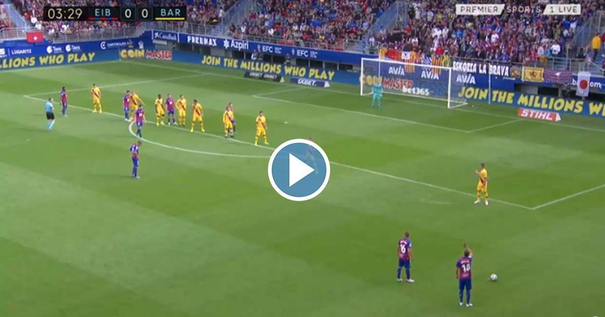 Eibar vs Barcelona Live Score