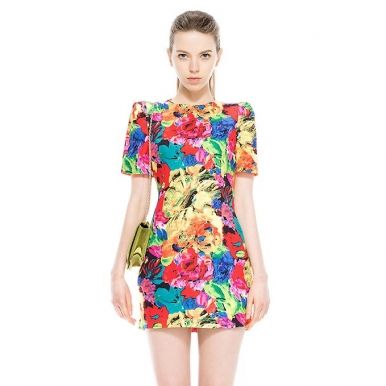 40 model dress cantik motif bunga gaya masa kini desain 40 model dress cantik motif bunga gaya masa kini desain
