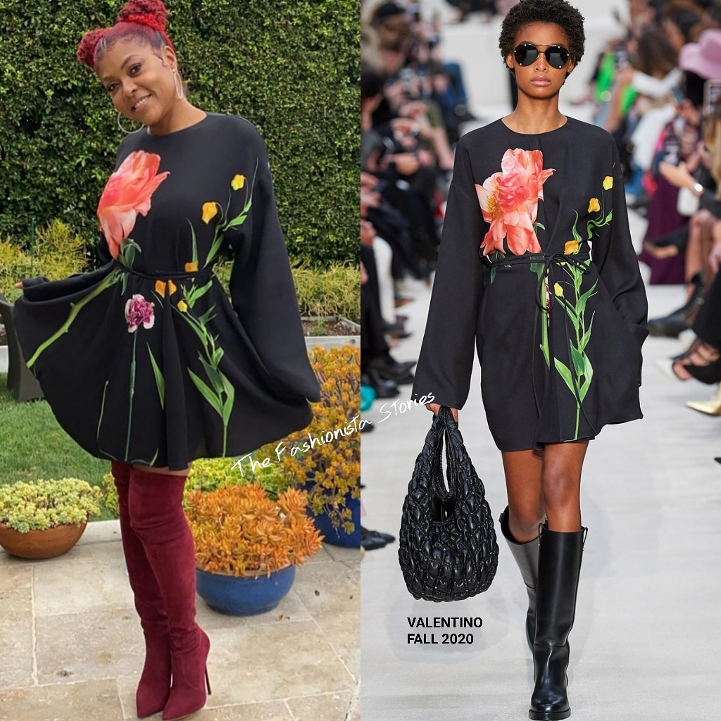 Instagram Style Taraji P. Henson in Valentino
