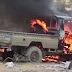 Yemen: Video of Houthi rebels showing destroy the saudi arab convoy