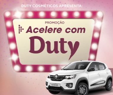 Promoção Acelere com Duty Carro 0KM