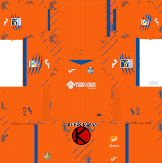 Getafe CF 2019/2020 Kit - Dream League Soccer Kits - Kuchalana