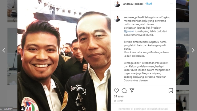 Andreau Pribadi, Staf Edhy Prabowo yang Kini Buron Ternyata Anggota Tim Pemenangan Jokowi Andreau Pribadi, Staf Edhy Prabowo yang Kini Buron Ternyata Anggota Tim Pemenangan Jokowi