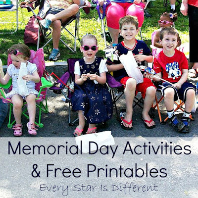 Every Star Is Different: Memorial Day Activities & Free Printables