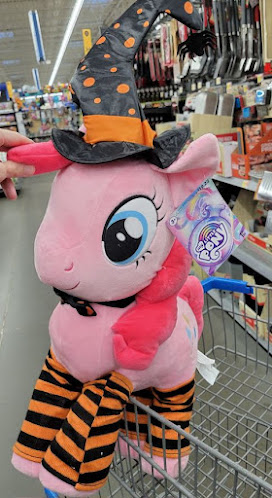 Pinkie Pie Halloween Greeter" Plushie