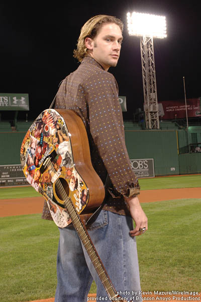 Bronson Arroyo will be playing with his band at a Maine Red Claws game
