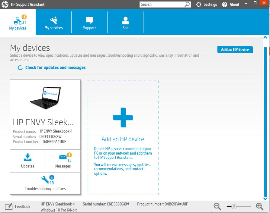 Download HP Support Assistant Version 8.6.18.11 FREE DOWNLOAD