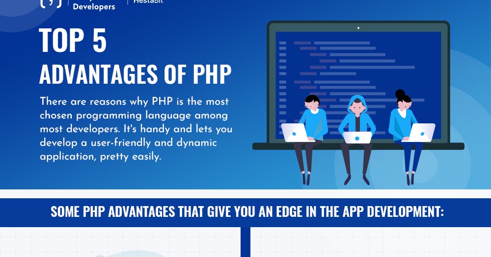 HireIndependentDevelopers.com by HestaBit: Top 5 ADVANTAGES OF PHP