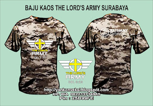 BAJU KAOS LORENG PESANAN THE LORR'd SURABAYA