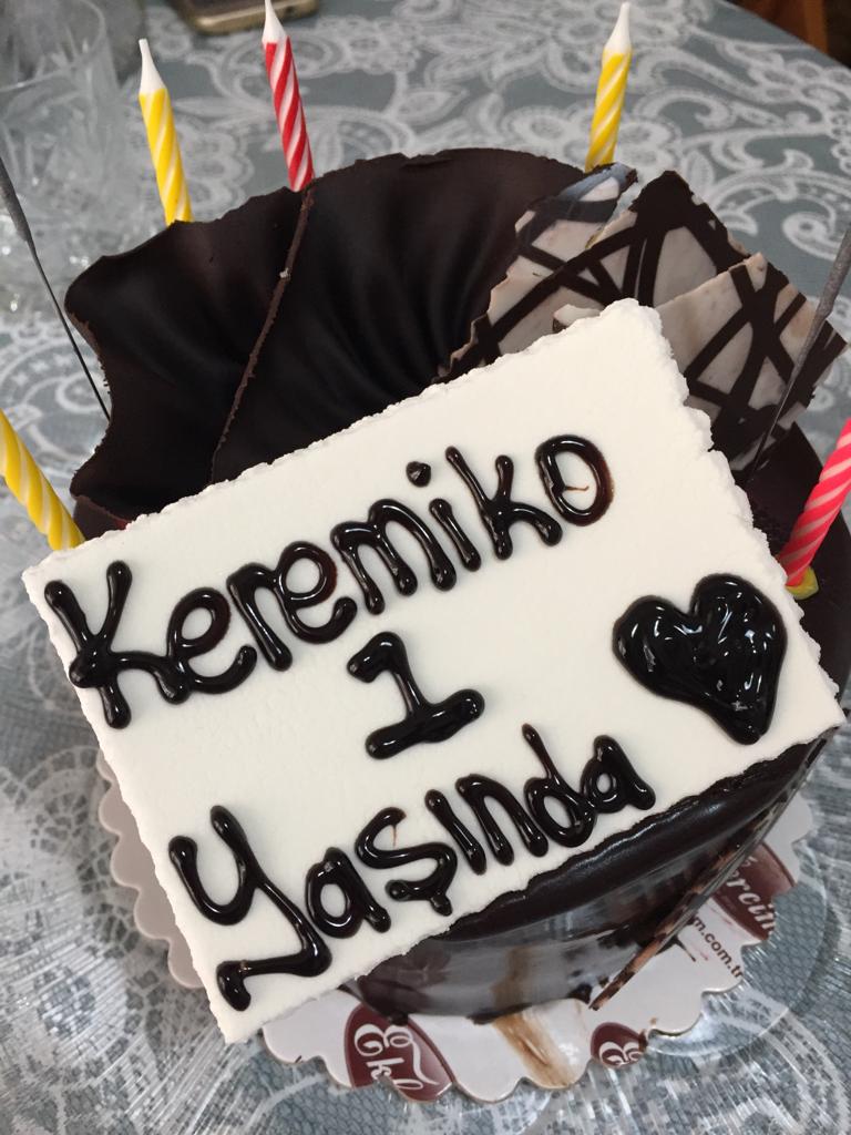 içimdeki yaz PASTA PATLATMA / 1 YAŞ