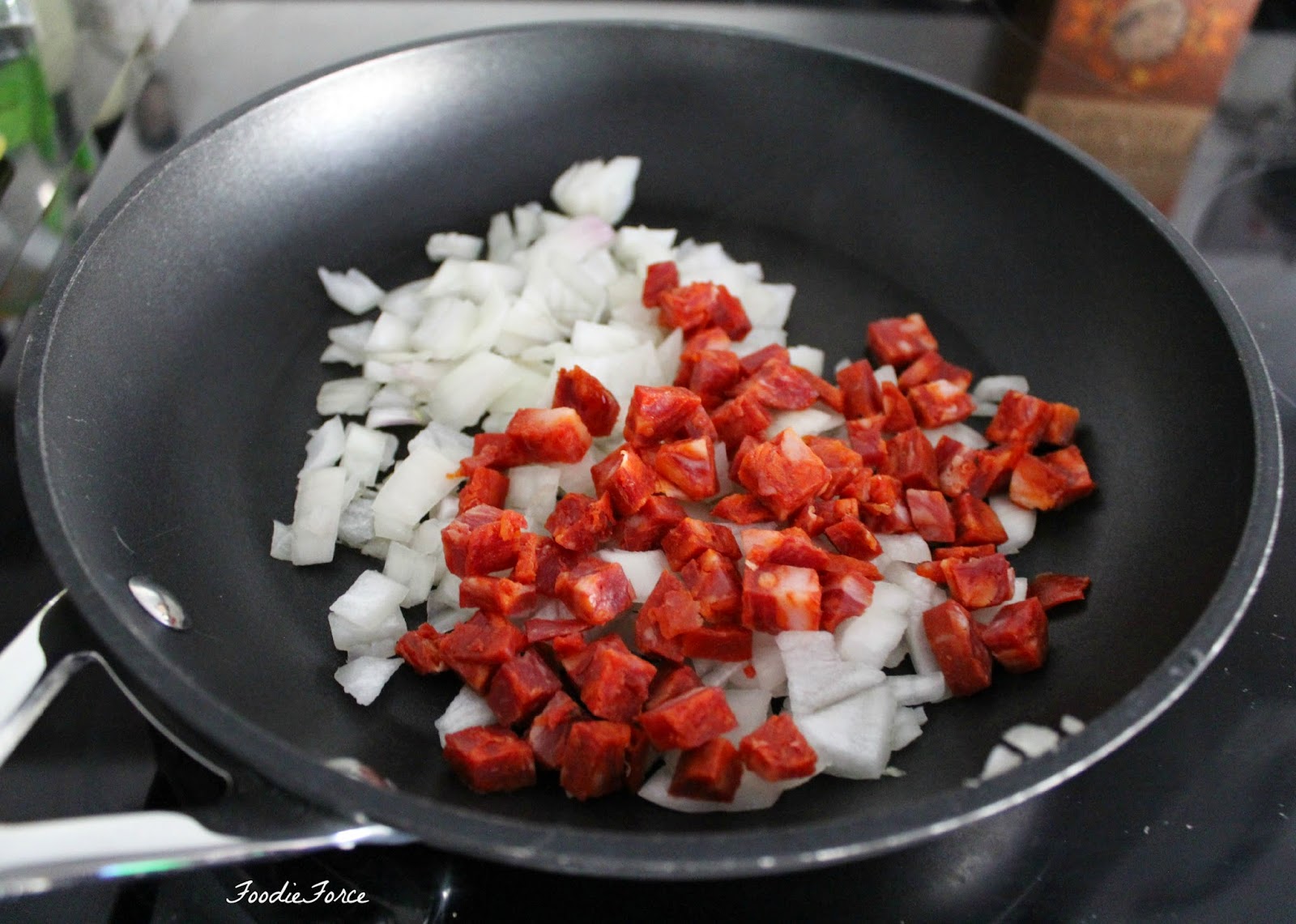 Foodie Force Scallops, chorizo and pancetta