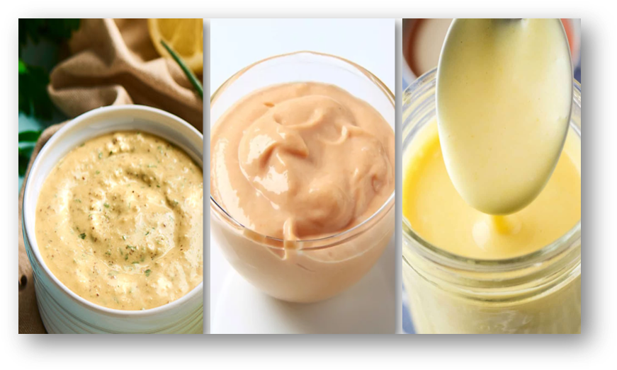 CHEF Q Top 10 Derivatives of Mayonnaise Dressing and Their Ingredients