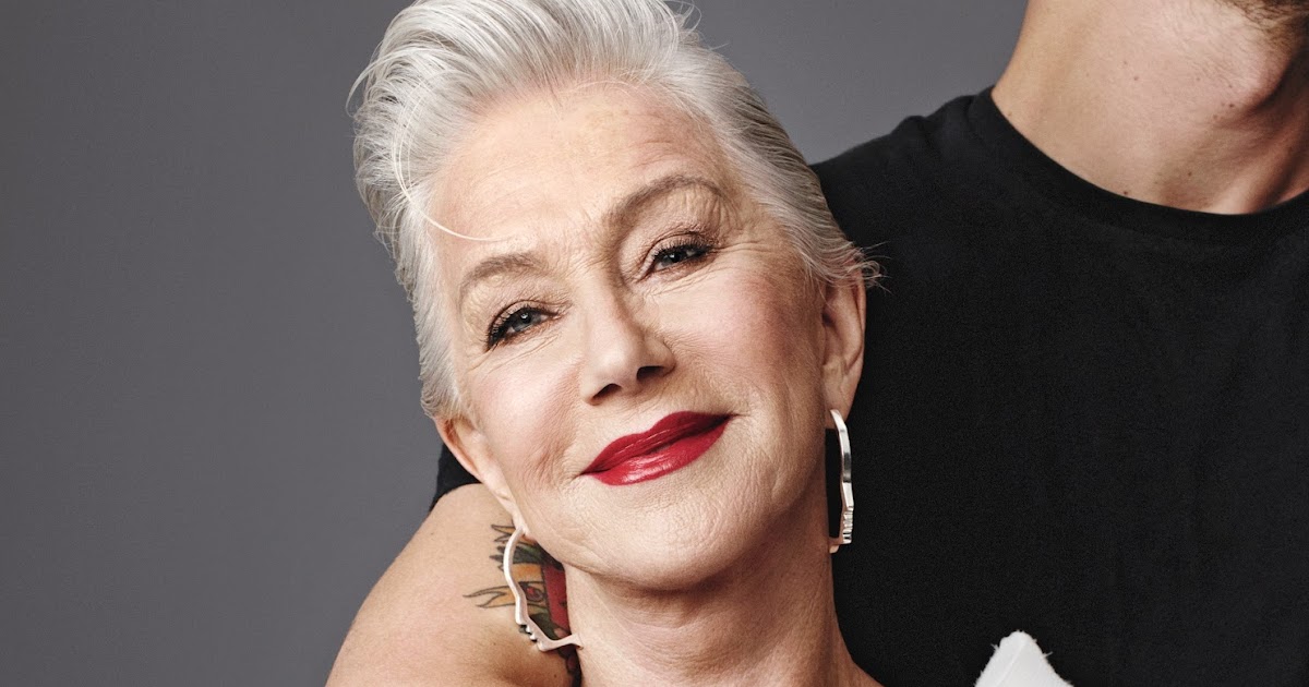 Helen Mirren in Allure US September 2017 by Scott Trindle