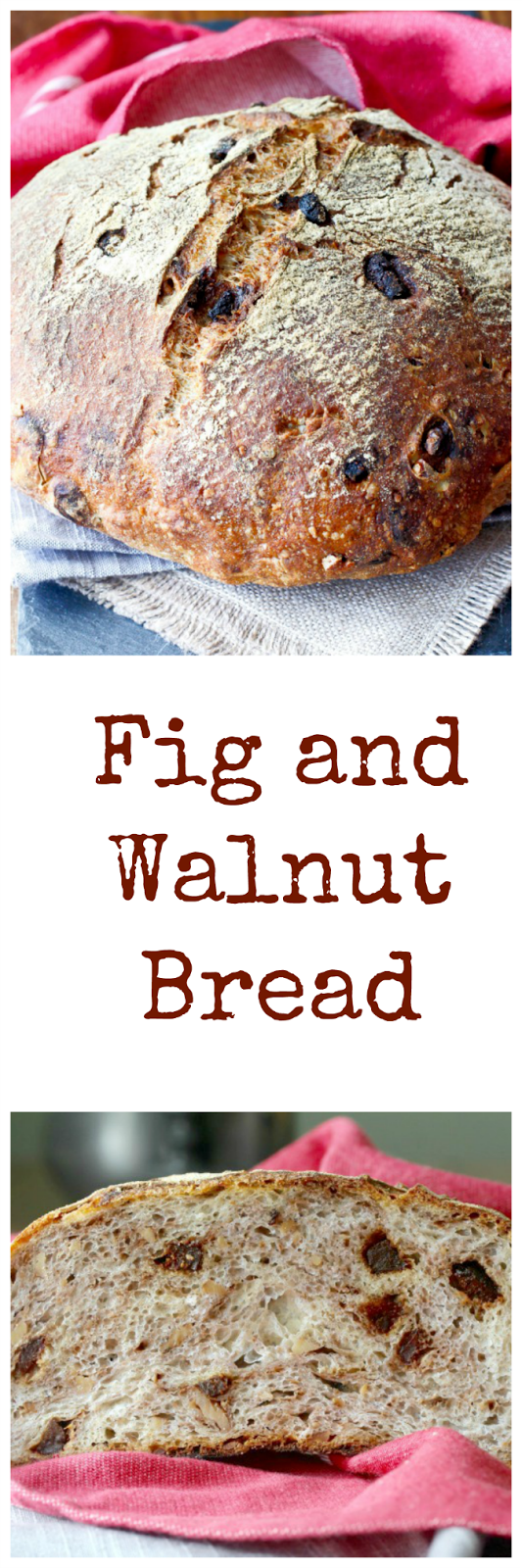 This fig and walnut bread is so delicious toasted and buttered for breakfast. It also makes incredible grilled cheese sandwiches. 