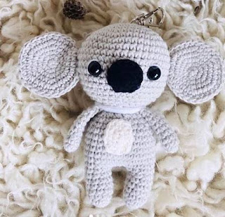 PATRON GRATIS KOALA AMIGURUMI 46861 🐨