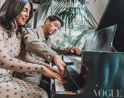 Priyanka Chopra and Nick Jona photo shoot for Vogue