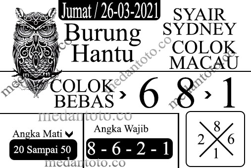 syair sydney burung hantu