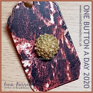 One Button a Day 2020 by Gina Barrett - Day 127 : Urchin II