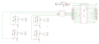 Rangkaian PCB NodeMCU dengan Relay, Skematik dan Board EAGLE