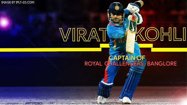 Virat Kohali ( Royal Challengers Bangalore Captain ) Full Hd Image