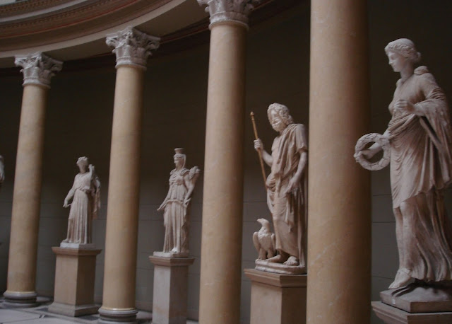 statues of greek gods