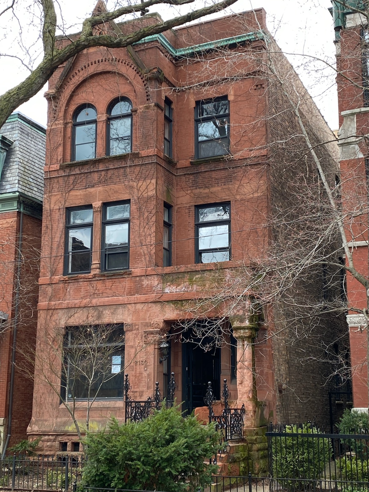 The Chicago Real Estate Local Landmark Lincoln Park vintage 3flat