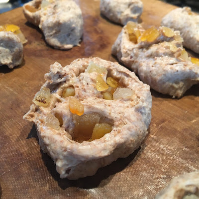 homemade bread swirls with candied peel