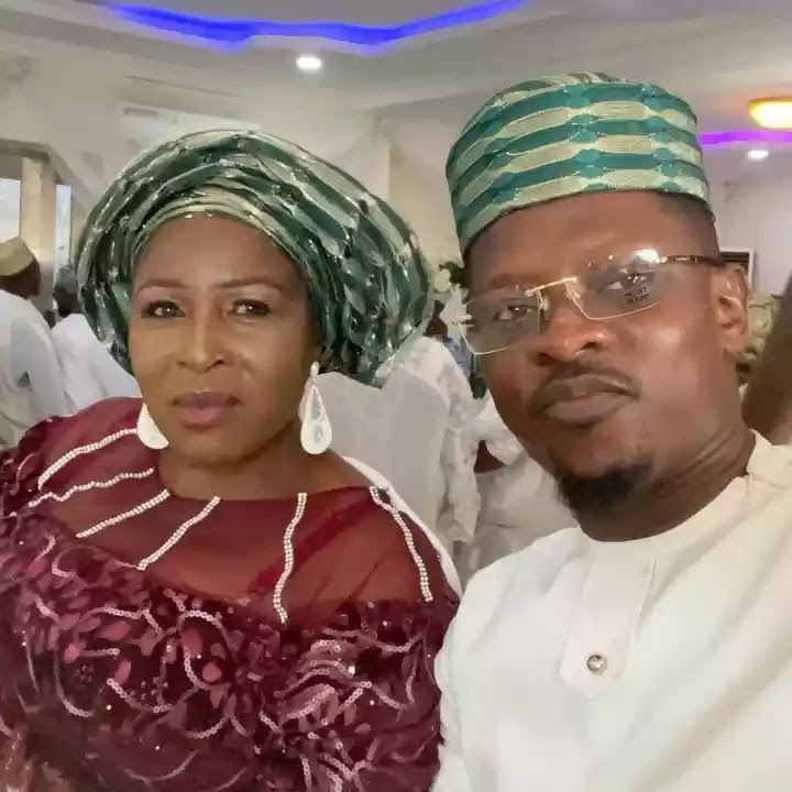 Mother in-law: Photo of Rotimi Salami and his mother in-law (Jumoke ...