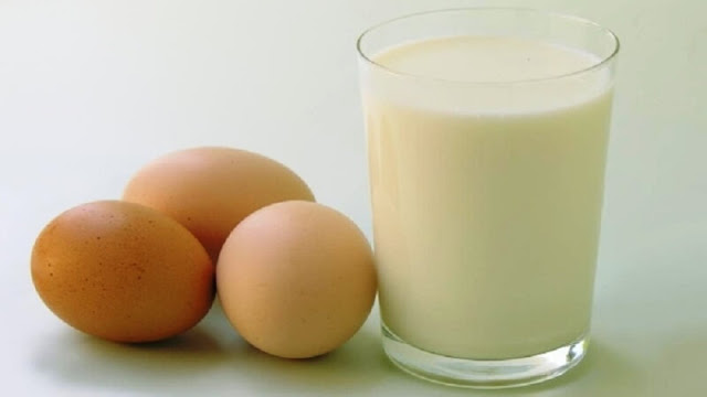 món soda trứng gà + sữa đặc cải thiện vòng 1 cho các bạn nữ
