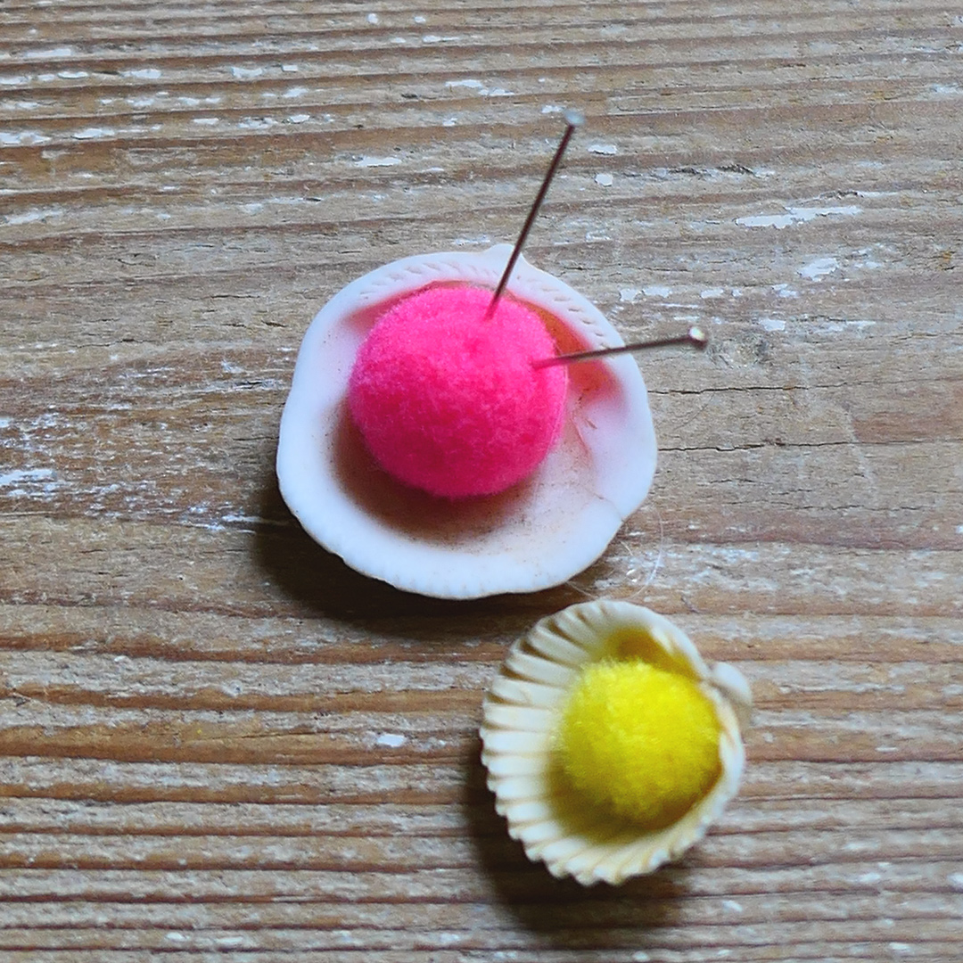 misako mimoko DIY Seashell Pincushion
