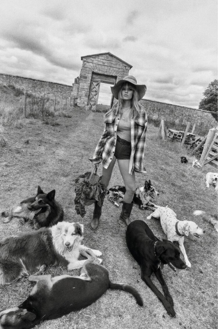 Fashion Editorial: Anna Ewers by Lachlan Bailey for Vogue Paris November 2019