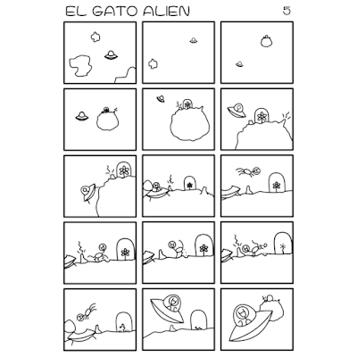 el gato alien