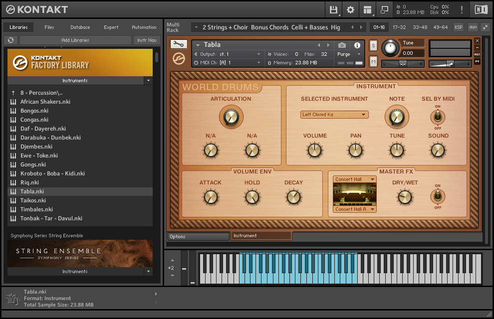 kontakt factory library activation