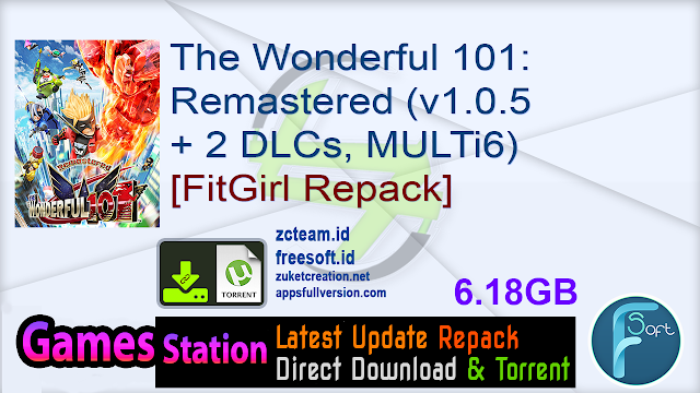 The Wonderful 101: Remastered (v1.0.5 + 2 DLCs, MULTi6) [FitGirl Repack, Selective Download – from 4.1 GB]