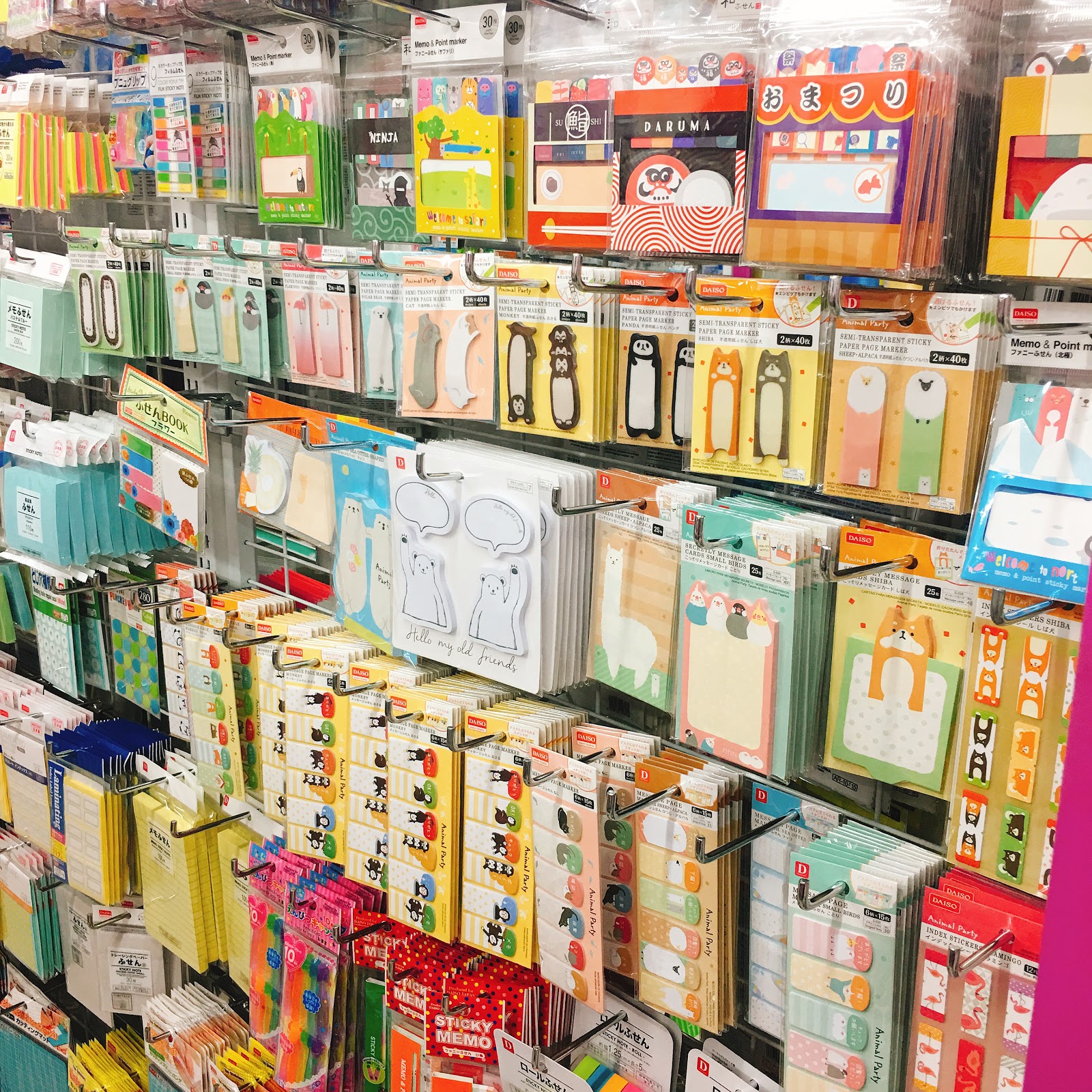 Daiso Stationery Supplies Haul + Mini Review