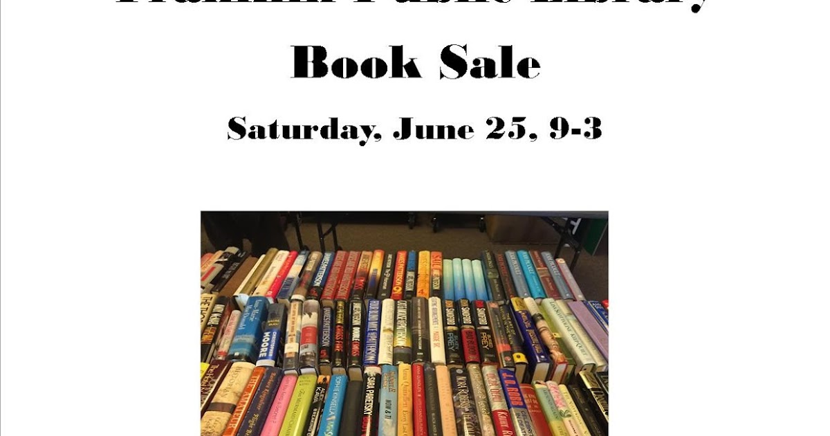 Franklin Matters Library Book Sale Saturday and Sunday