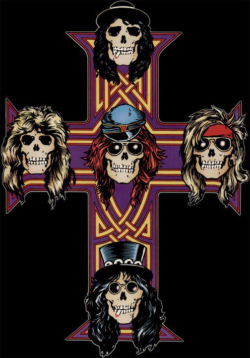 PMRC Punk Metal Rap Coalition: Guns N' Roses logo