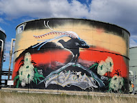 Wilton Painted Water Tank Art by Joe Quilter