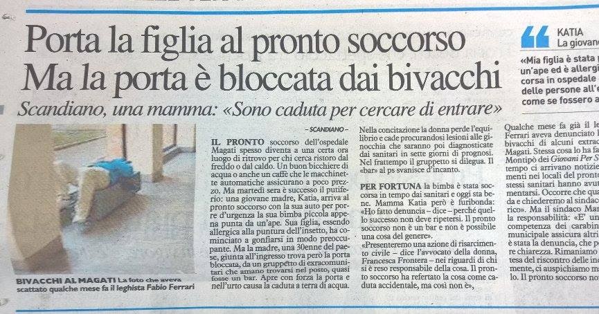 IL BLOG DI MARCO MONTIPO' BIVACCHI E DEGRADO AL CESARE MAGATI MAMMI