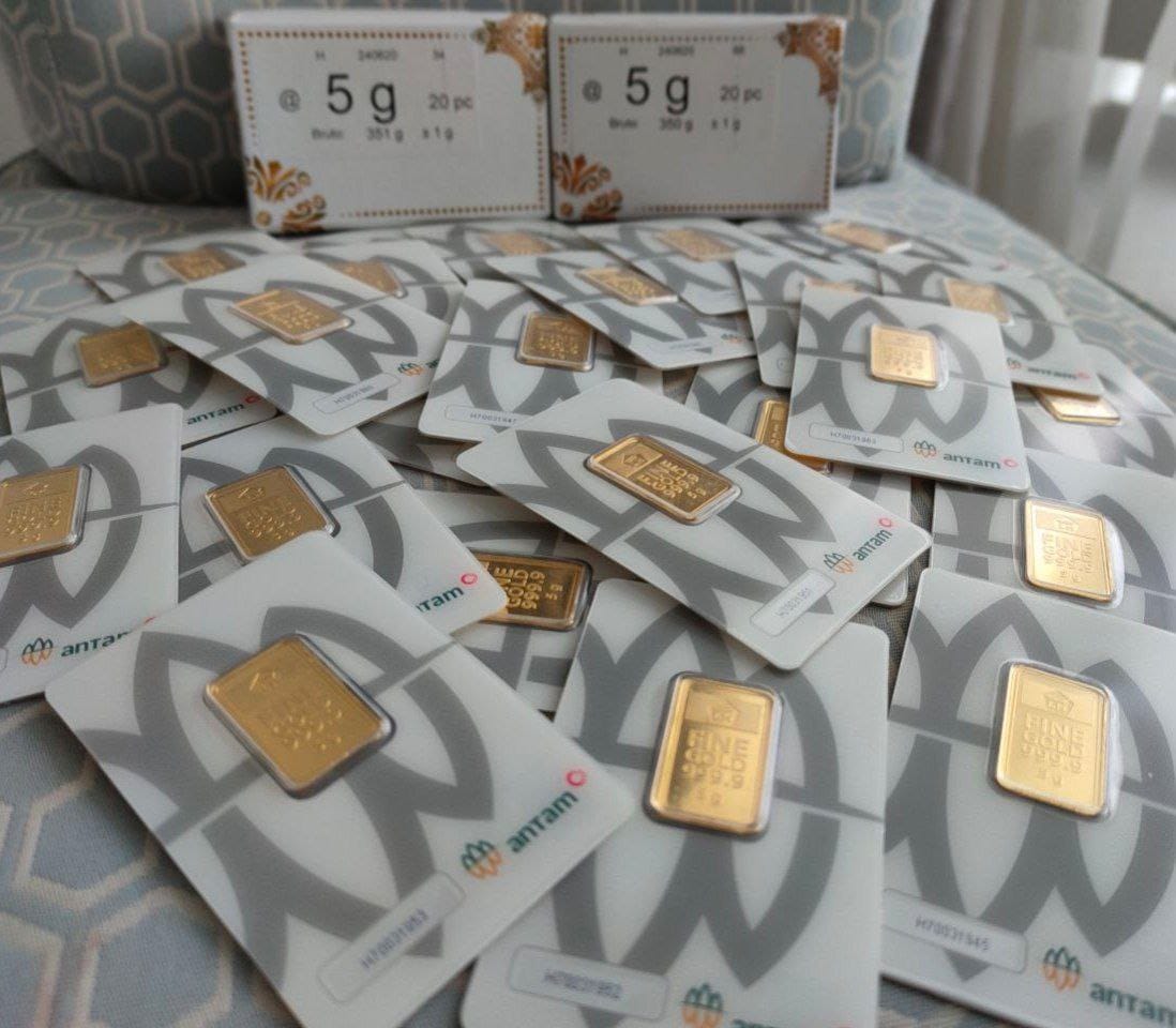 √ 6 Cara Menabung Emas Bagi Pemula domarai