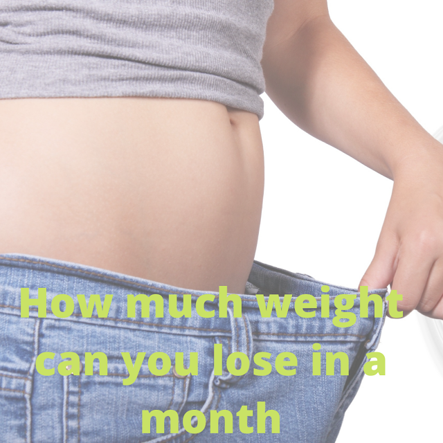 How much weight can you lose in a month (at Home)